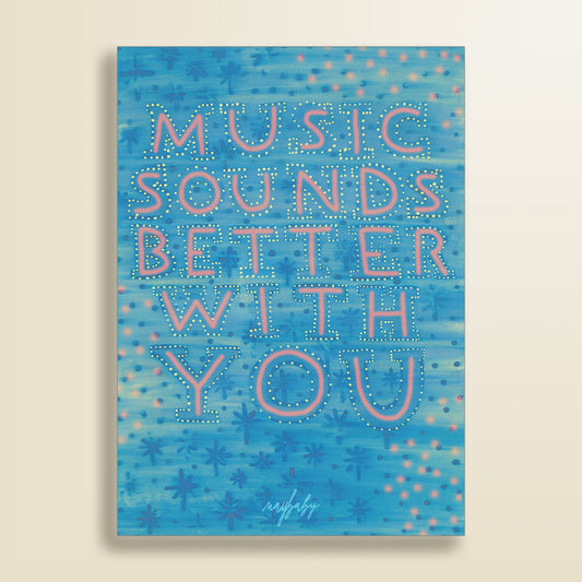 MUSIC SOUNDS BETTER - PINK